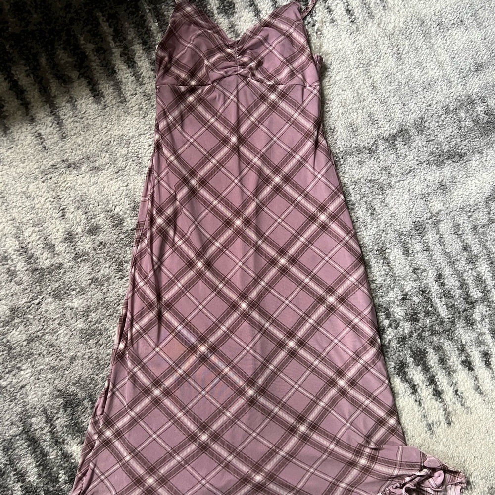 Ultra Flirt Plaid Dress